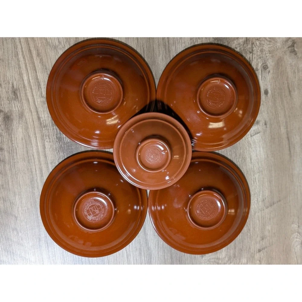 Mezze & Appetizer‎ Melamine Bowls Set of 5 Abstract Brown Cream Saudi Arabia